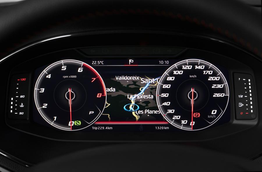 Панель приборов Seat Ibiza Beats 2018 года  (WW) (фото 4 из 22)